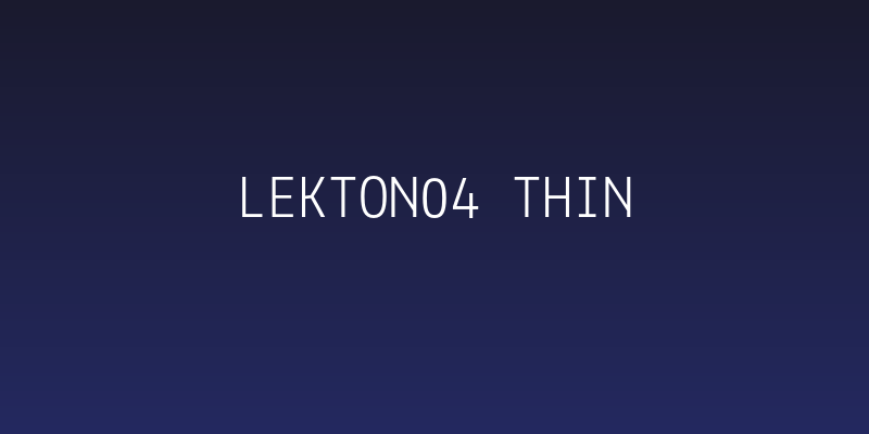 Lekton04 Thin Social Header