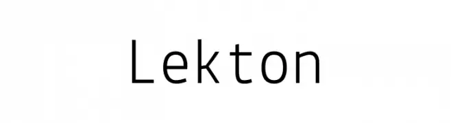 Lekton  Fuentes Gratis Descargar