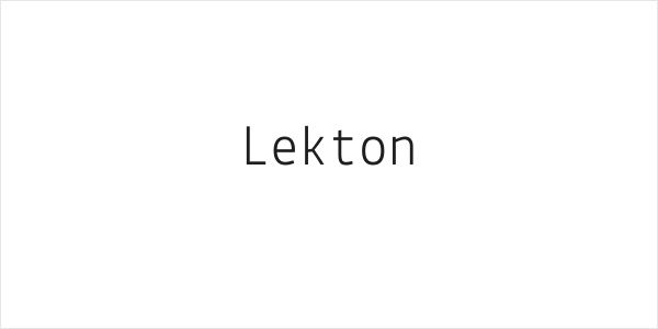 Lekton Logo