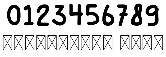 Lele Hand Font OTHER CHARS