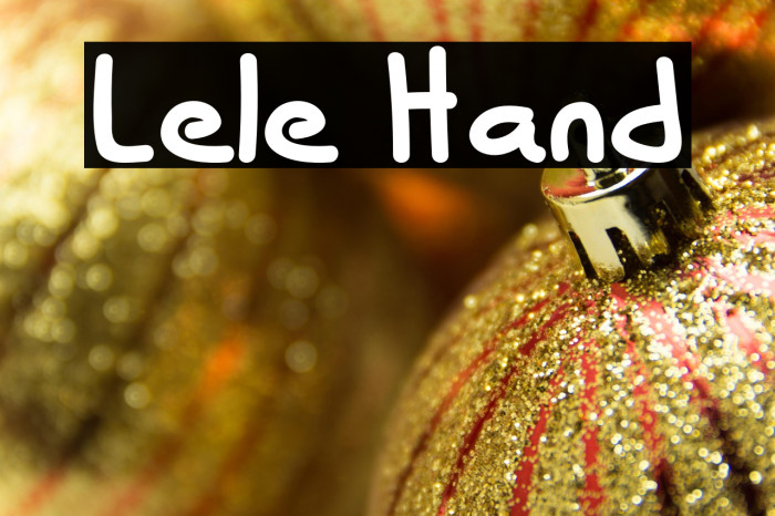 Lele Hand Example 1