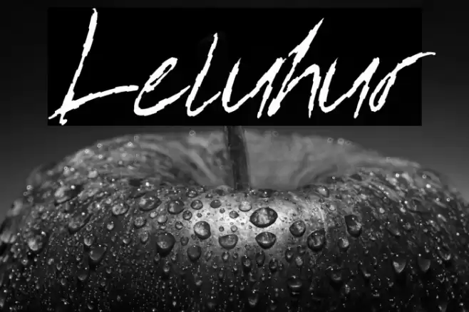 Leluhur Font examples