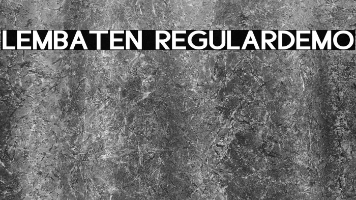 Lembaten RegularDemo Example 3