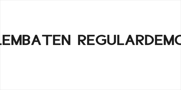 Lembaten RegularDemo Logo