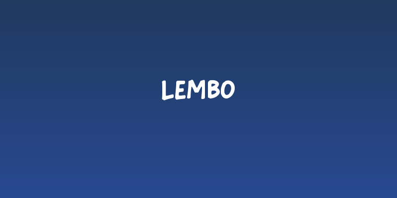 Lembo Social Header