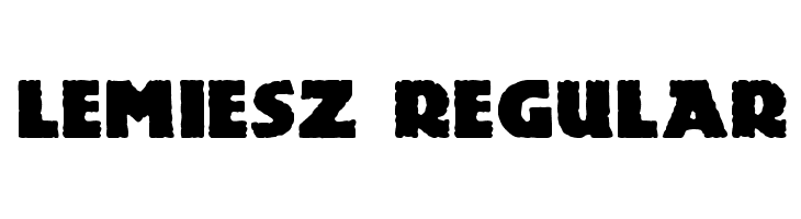 Lemiesz Regular Font
