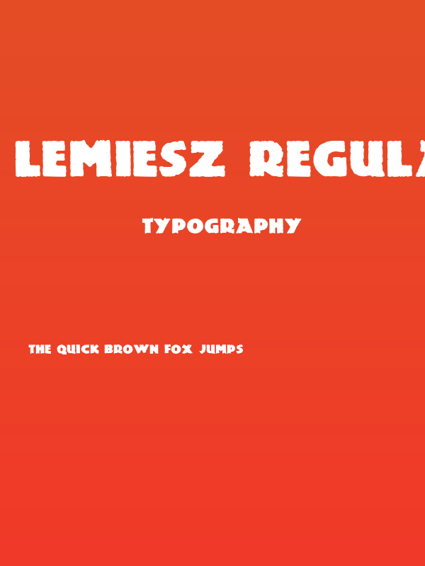 Lemiesz Regular Poster