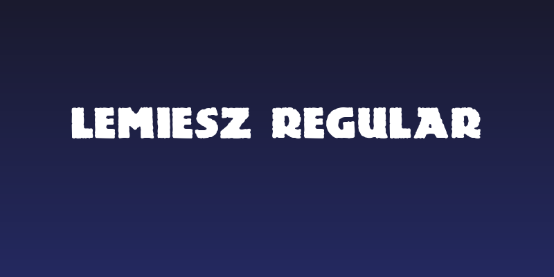 Lemiesz Regular Social Header
