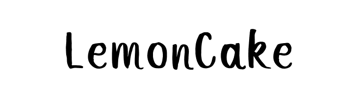 Lemon Cake  Free Fonts Download