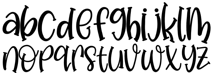 Lemon Delight Font LOWERCASE