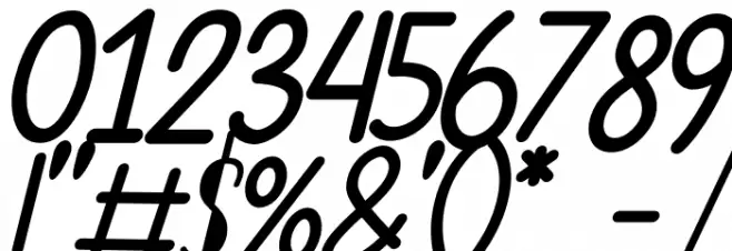 Lemon Drink Italic Font OTHER CHARS