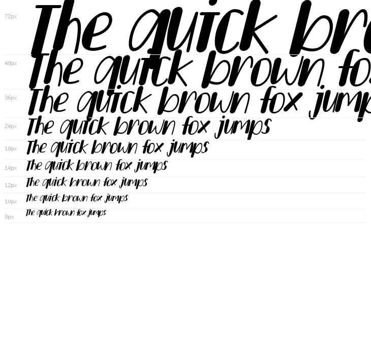 Lemon Drink Italic Waterfall