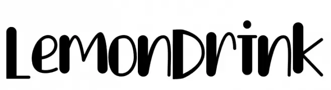 Lemon Drink  Frei Schriftart Herunterladen