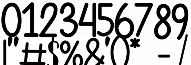 Lemon Drink Font OTHER CHARS