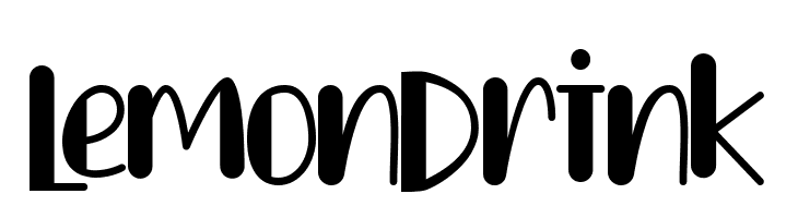 Lemon Drink  Frei Schriftart Herunterladen
