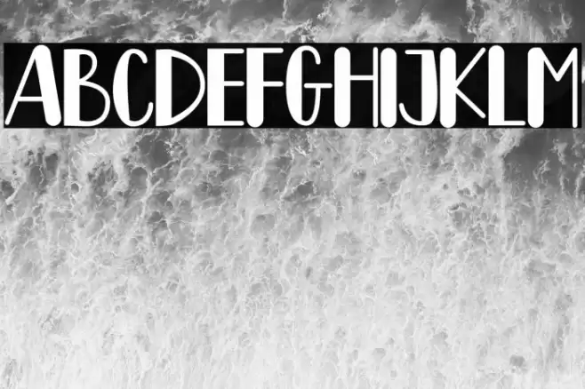 Lemon Drink Font examples