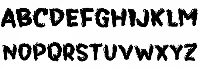 Lemon Fire Caratteri MAIUSCOLE