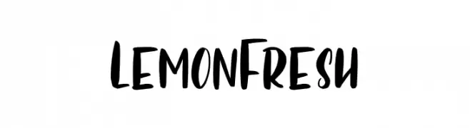 Lemon Fresh  Frei Schriftart Herunterladen