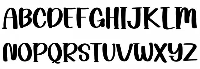 Lemon Fresh Schriftart Groß