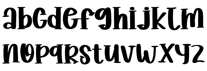 Lemon Fresh Font LOWERCASE