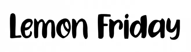 Lemon Friday  baixar fontes gratis