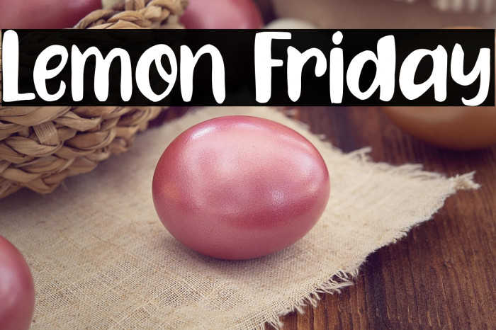 Lemon Friday Example 3