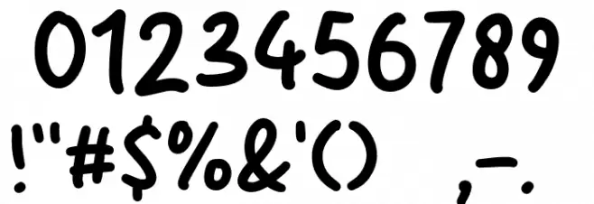 Lemon Fruit Font OTHER CHARS