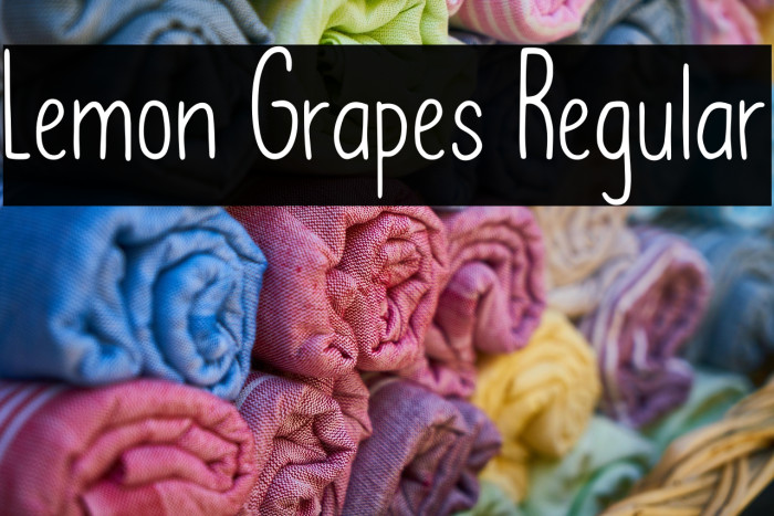 Lemon Grapes Regular Example 2
