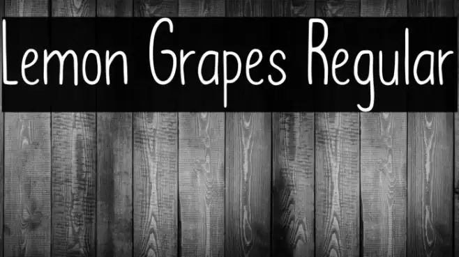 Lemon Grapes Regular Example 3