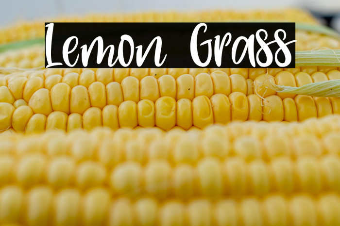 Lemon Grass Example 1