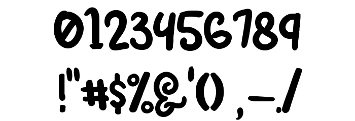 Lemon Juice Font OTHER CHARS