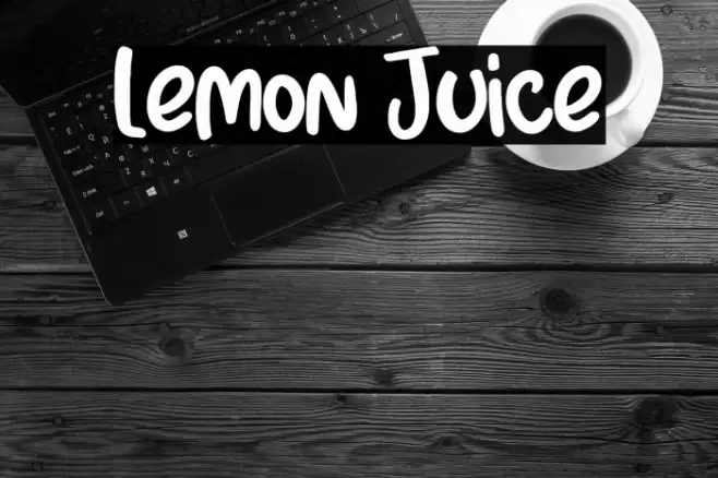 Lemon Juice Caratteri examples