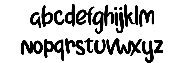 Lemon Juice Font LOWERCASE