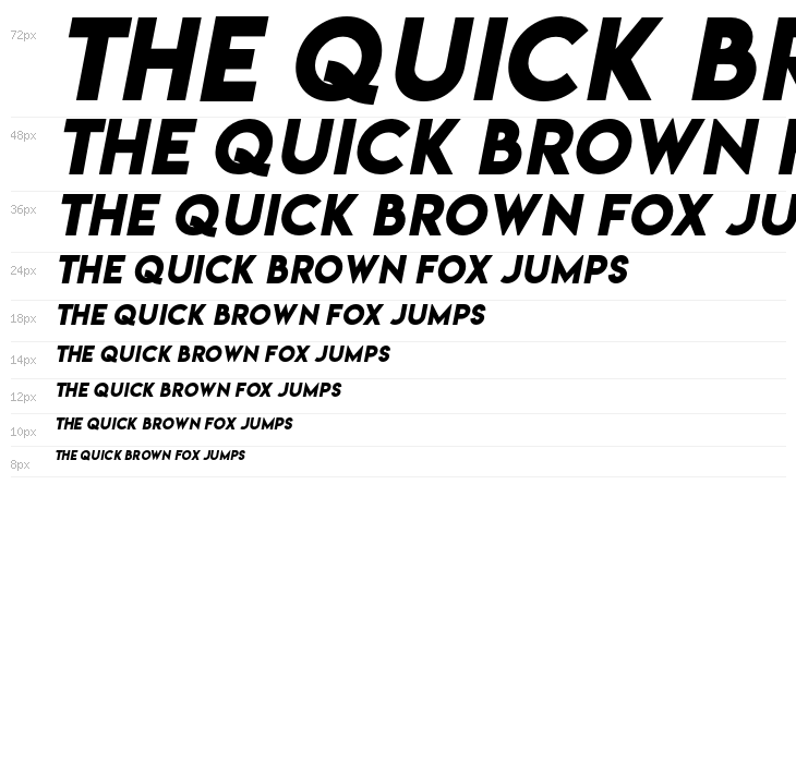 Lemon/Milk bold italic Waterfall