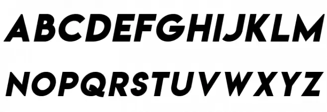 Lemon/Milk bold italic フォント 小文字