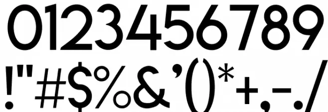 Lemon/Milk light Font OTHER CHARS