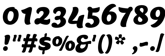 Lemon One Regular Font OTHER CHARS