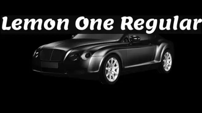 Lemon One Regular Example 2