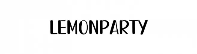 Lemon Party  Frei Schriftart Herunterladen