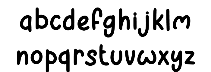 Lemon Press - Personal Use Font LOWERCASE