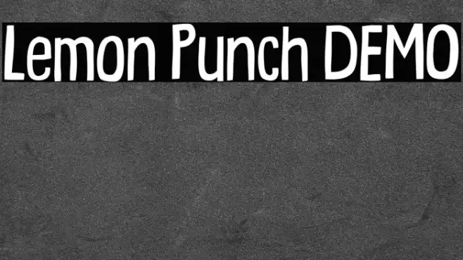 Lemon Punch DEMO Example 2