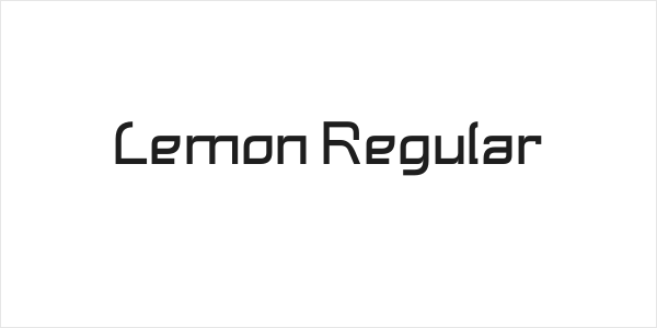 Lemon Regular Logo