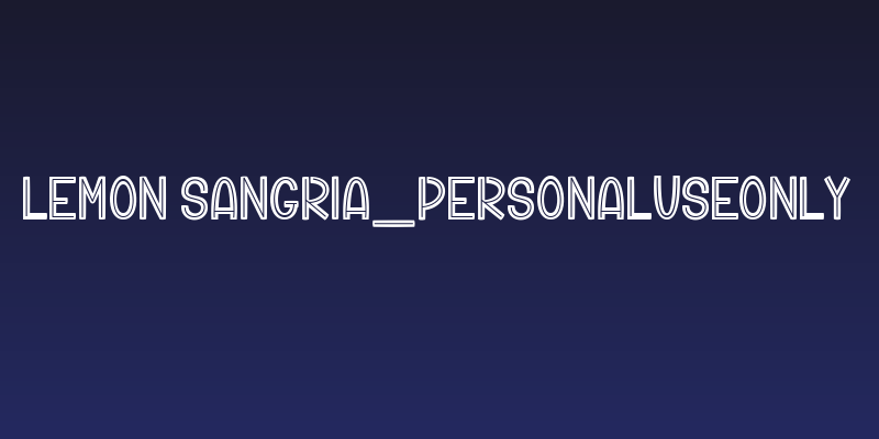 Lemon Sangria_PersonalUseOnly Social Header