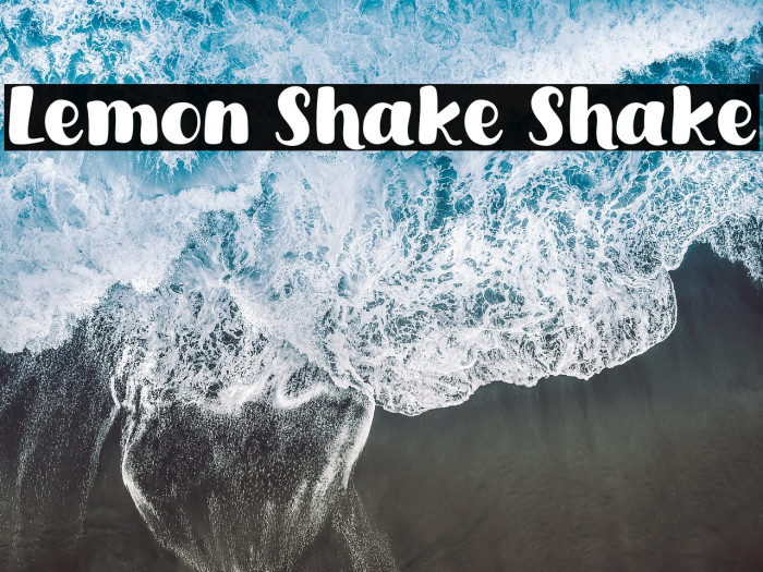 Lemon Shake Shake Example 2