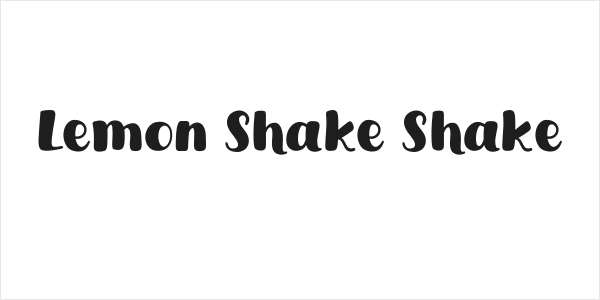 Lemon Shake Shake Logo