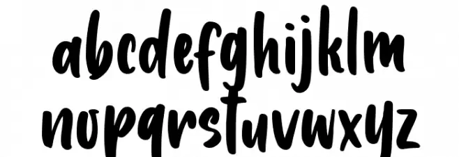 Lemon Sorbet Caratteri MINUSCOLO