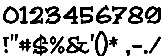 Lemon Squash Regular Font OTHER CHARS