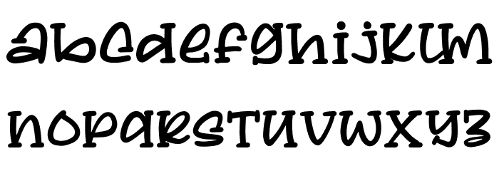Lemon Squash Regular Font LOWERCASE