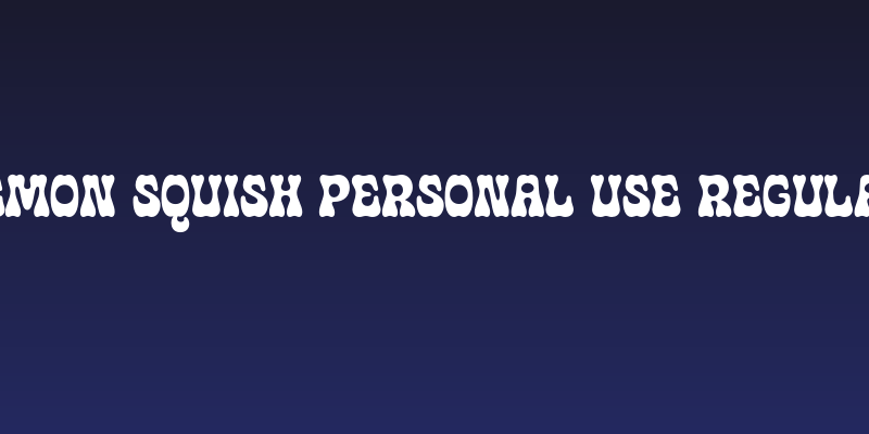 Lemon Squish PERSONAL USE Regular Social Header