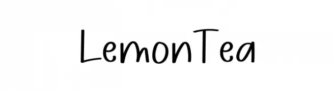 Lemon Tea  नि: शुल्क फ़ॉन्ट्स डाउनलोड